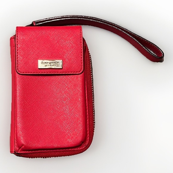 Kate Spade‎ Red Wristlet - Picture 1 of 6